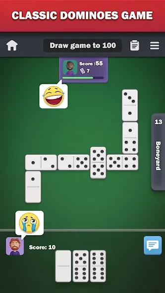 Dominoes online - play Domino! [MOD: без рекламы и все режимы] Screenshot 1