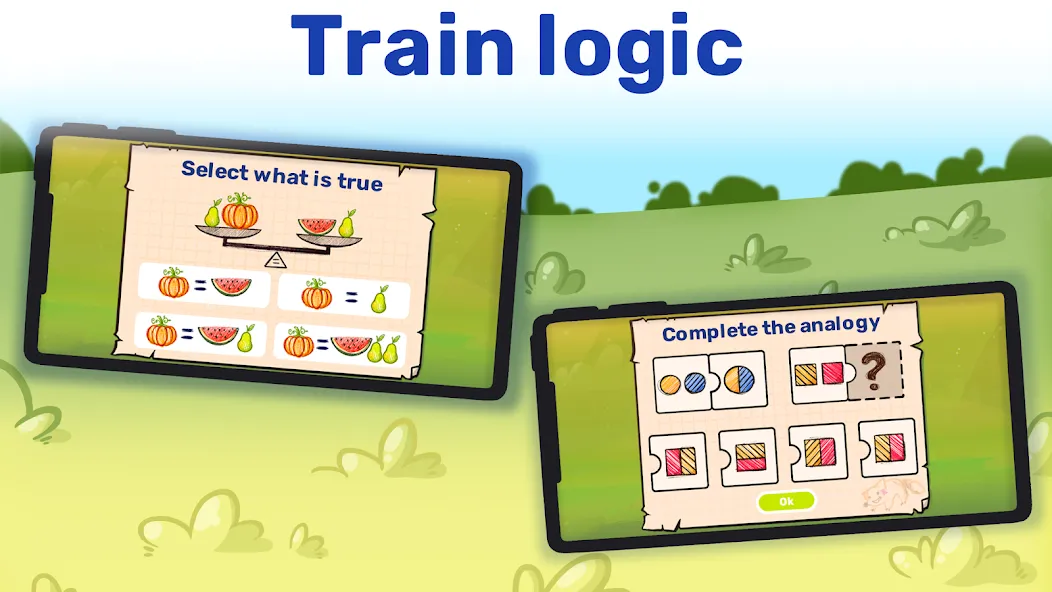 Math&amp;Logic games for kids [MOD: все уровни разблокированы] Screenshot 3
