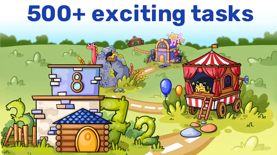 Math&amp;Logic games for kids [MOD: все уровни разблокированы] Screenshot 5