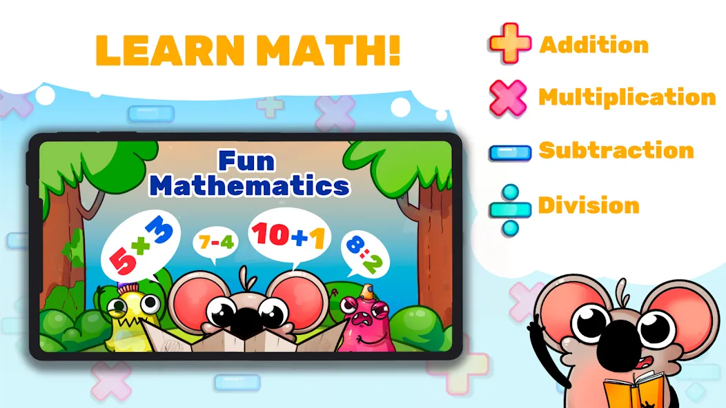 Fun Math Facts: Games for Kids [MOD: все задания разблокированы] Screenshot 1