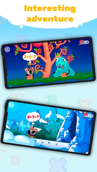 Multiplication Games For Kids. [MOD: открыты все уровни и режимы] Screenshot 5