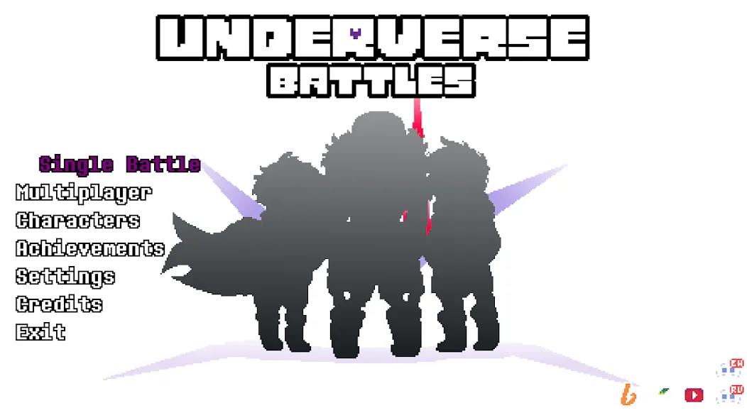 Underverse Battles [MOD: безлимитные деньги и усиленные герои] Screenshot 1
