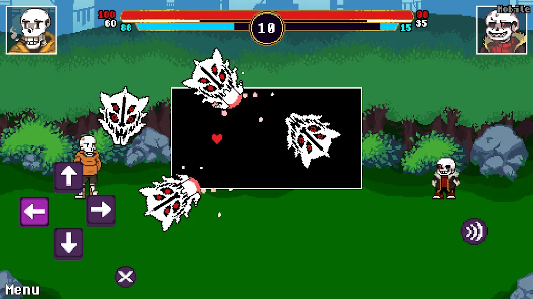 Underverse Battles [MOD: безлимитные деньги и усиленные герои] Screenshot 4