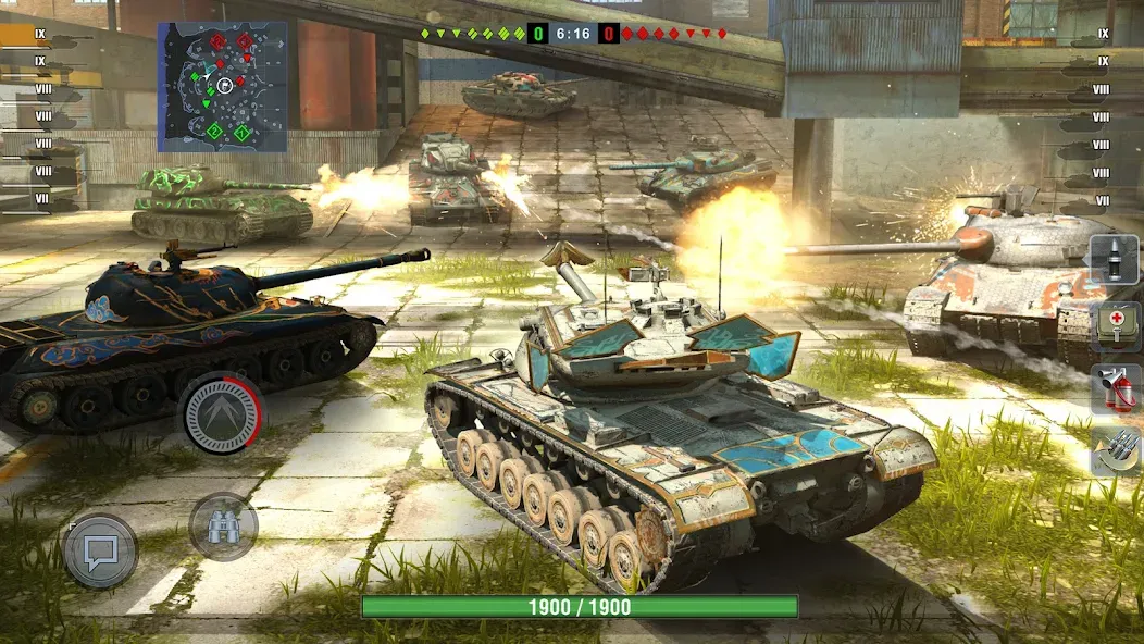 World of Tanks Blitz [MOD: безлимитное золото и все танки] Screenshot 5