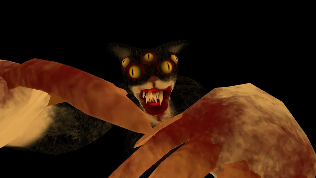 Cat Fred Evil Pet. Horror game [MOD: безлимитные деньги и оружие] Screenshot 5
