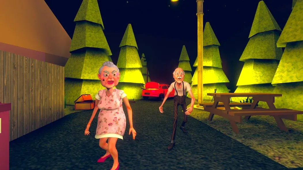Grandpa And Granny Two Hunters [MOD: безлимитные деньги и патроны] Screenshot 1
