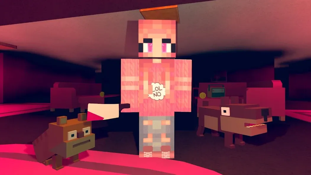 Night Horror In The Pink House [MOD: открыты все уровни и без рекламы] Screenshot 3