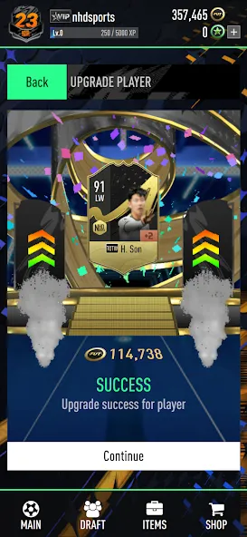 NHDFUT 23 Draft &amp; Packs [MOD: безлимитные монеты и паки] Screenshot 3