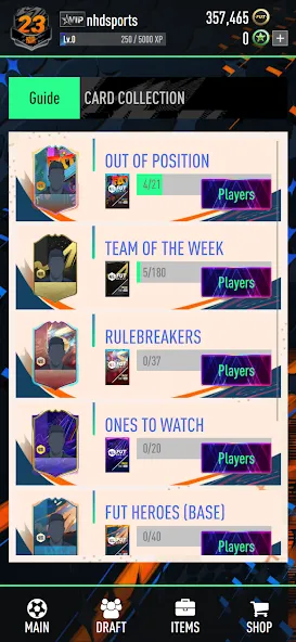 NHDFUT 23 Draft &amp; Packs [MOD: безлимитные монеты и паки] Screenshot 4