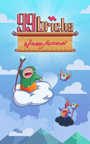 99 Bricks Wizard Academy [MOD: безлимитные монеты и все уровни] Screenshot 1