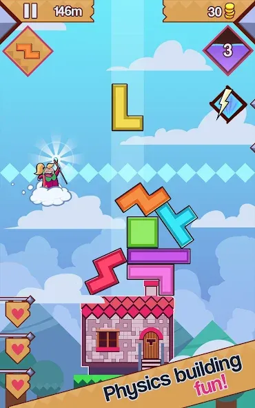 99 Bricks Wizard Academy [MOD: безлимитные монеты и все уровни] Screenshot 2