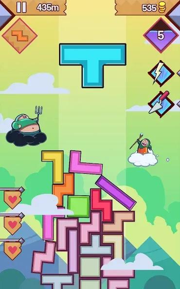 99 Bricks Wizard Academy [MOD: безлимитные монеты и все уровни] Screenshot 3
