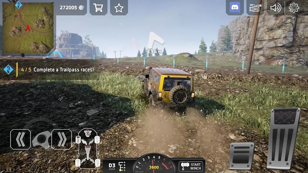 Off Road 4x4 Driving Simulator [MOD: безлимитные деньги и топливо] Screenshot 2