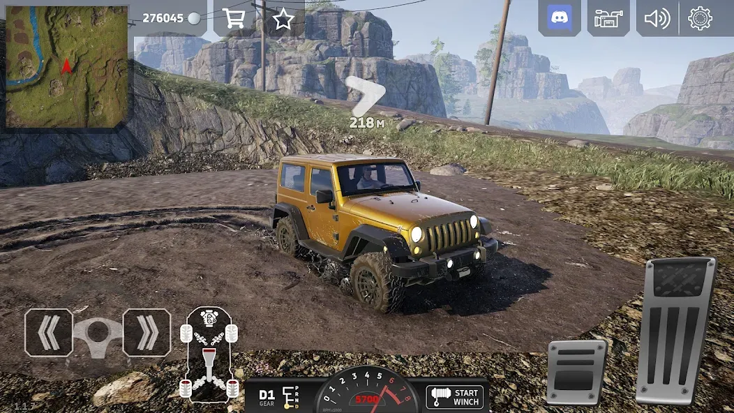 Off Road 4x4 Driving Simulator [MOD: безлимитные деньги и топливо] Screenshot 4