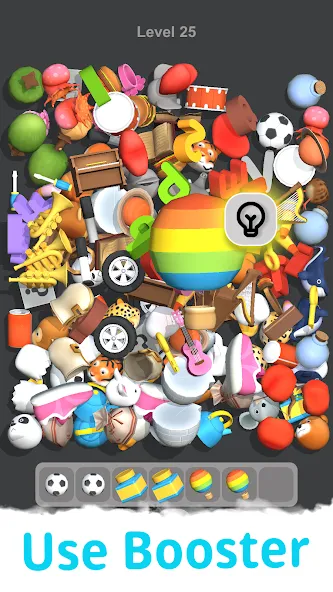 Match Tile 3D - Calm Matching [MOD: без рекламы и много монет] Screenshot 2