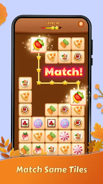 Onet Puzzle - Tile Match Game [MOD: без рекламы и все уровни открыты] Screenshot 2