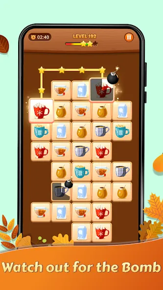 Onet Puzzle - Tile Match Game [MOD: без рекламы и все уровни открыты] Screenshot 4
