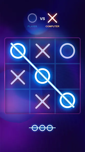 Tic Tac Toe 2 Player: XO Game [MOD: игра для двух игроков без рекламы] Screenshot 4