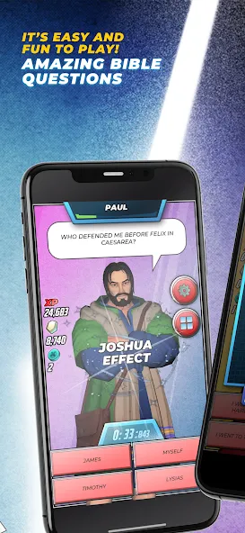 Bible Trivia Game: Heroes [MOD: открыты все вопросы и подсказки] Screenshot 3