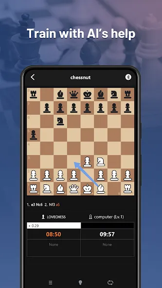 Chessnut [MOD: бесплатная версия без рекламы] Screenshot 1
