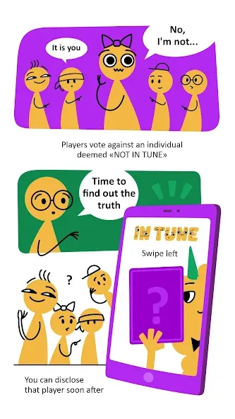 In Tune: party game [MOD: открыты все музыкальные режимы] Screenshot 4