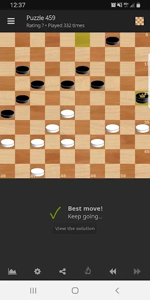 lidraughts • Online Draughts [MOD: онлайн-шашки без ограничений] Screenshot 2