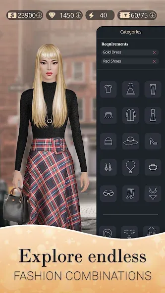 Fashion Nation: Style &amp; Fame [MOD: безлимитные деньги и все наряды] Screenshot 5