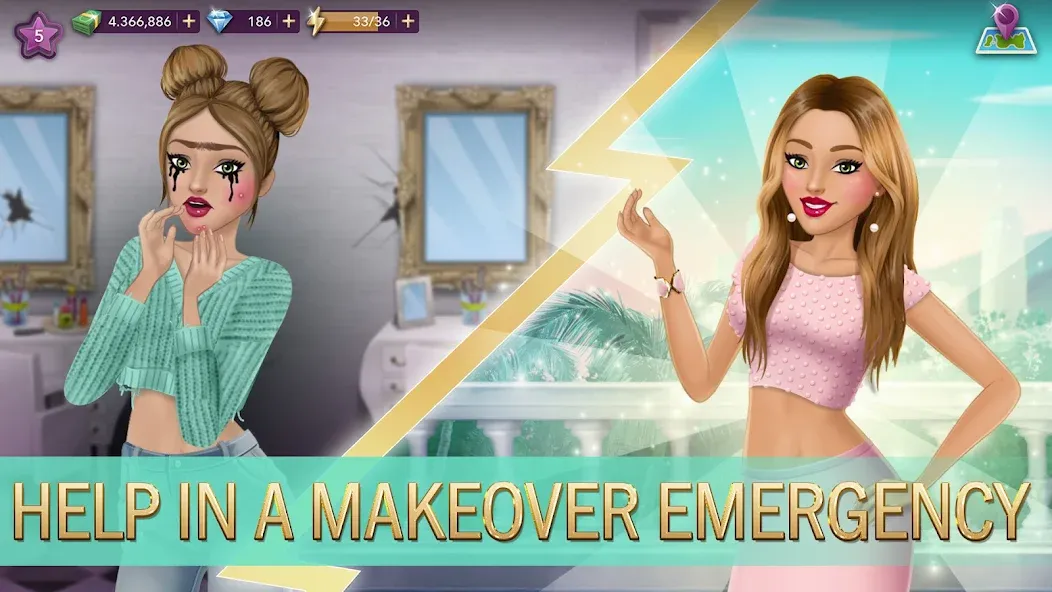 Hollywood Story®: Fashion Star [MOD: безлимитные деньги и энергия] Screenshot 1