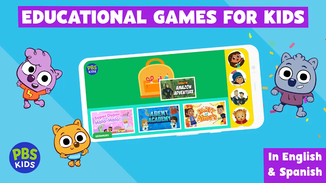 PBS KIDS Games [MOD: открыты все игры и уровни] Screenshot 1