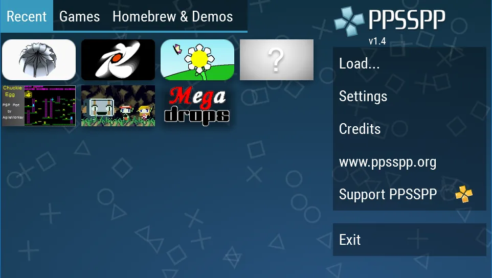 PPSSPP - PSP emulator [MOD: улучшенная совместимость и скорость] Screenshot 1