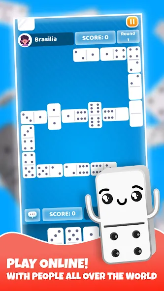 Dominoes - classic domino game [MOD: безлимитные костяшки и подсказки] Screenshot 1