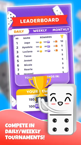 Dominoes - classic domino game [MOD: безлимитные костяшки и подсказки] Screenshot 2