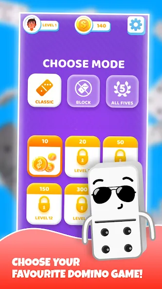 Dominoes - classic domino game [MOD: безлимитные костяшки и подсказки] Screenshot 5