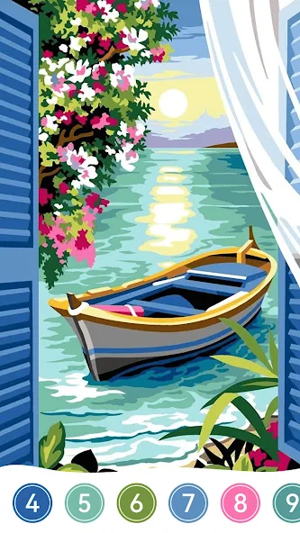 Tap Color by Number - Coloring [MOD: без рекламы и все раскраски открыты] Screenshot 2