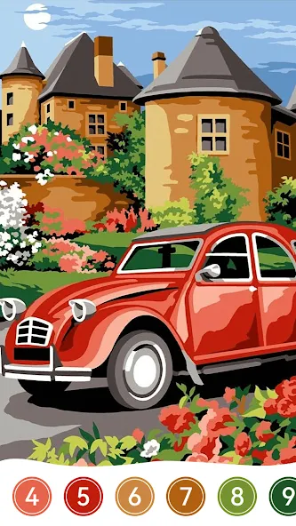 Tap Color by Number - Coloring [MOD: без рекламы и все раскраски открыты] Screenshot 4