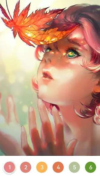 Girls Paint by Number Coloring [MOD: без рекламы и все картинки открыты] Screenshot 2
