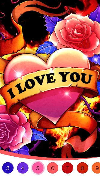 Coloring Book -Paint by Number [MOD: без рекламы и все раскраски открыты] Screenshot 2