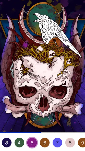 Coloring Book -Paint by Number [MOD: без рекламы и все раскраски открыты] Screenshot 5