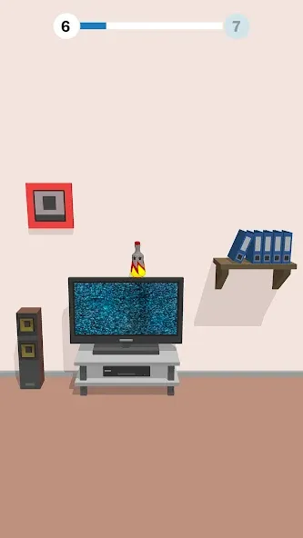 Bottle Flip 3D — Tap &amp; Jump [MOD: все уровни и без рекламы] Screenshot 3