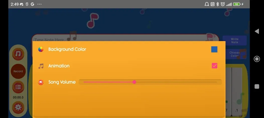 Virtual Melodica [MOD: неограниченные мелодии и доступ ко всем песням] Screenshot 2
