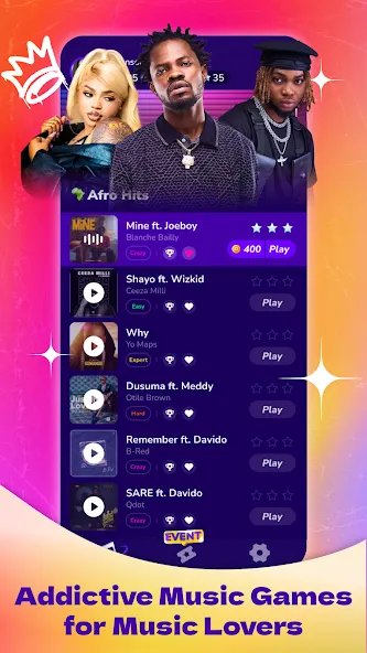 Boomstar - Piano Music Master [MOD: новые песни и безлимитные ноты] Screenshot 1