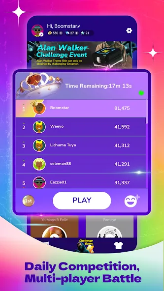 Boomstar - Piano Music Master [MOD: новые песни и безлимитные ноты] Screenshot 5