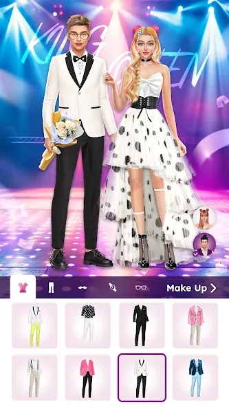 College Dress Up for Girls [MOD: открыты все наряды и аксессуары] Screenshot 3