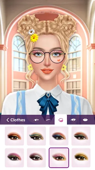 College Dress Up for Girls [MOD: открыты все наряды и аксессуары] Screenshot 4