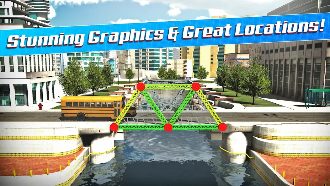 Bridge Construction Simulator [MOD: безлимитные деньги и все уровни открыты] Screenshot 2