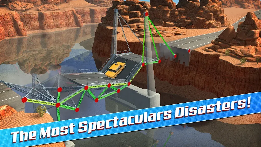 Bridge Construction Simulator [MOD: безлимитные деньги и все уровни открыты] Screenshot 3