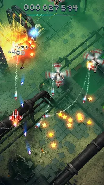 Sky Force Reloaded [MOD: безлимитные деньги и патроны] Screenshot 1