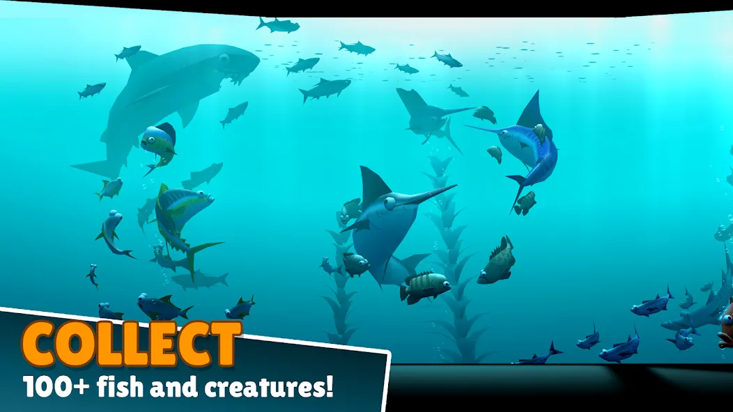 Creatures of the Deep: Fishing [MOD: безлимитные деньги и ресурсы] Screenshot 3