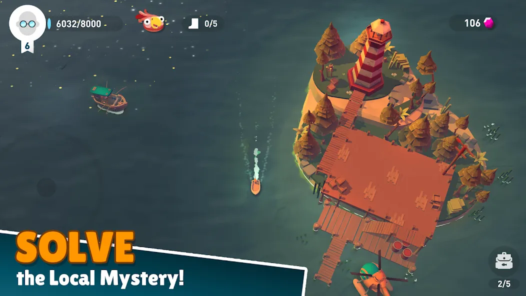 Creatures of the Deep: Fishing [MOD: безлимитные деньги и ресурсы] Screenshot 5