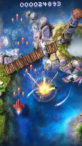 Sky Force 2014 [MOD: безлимитные деньги и все самолёты] Screenshot 1